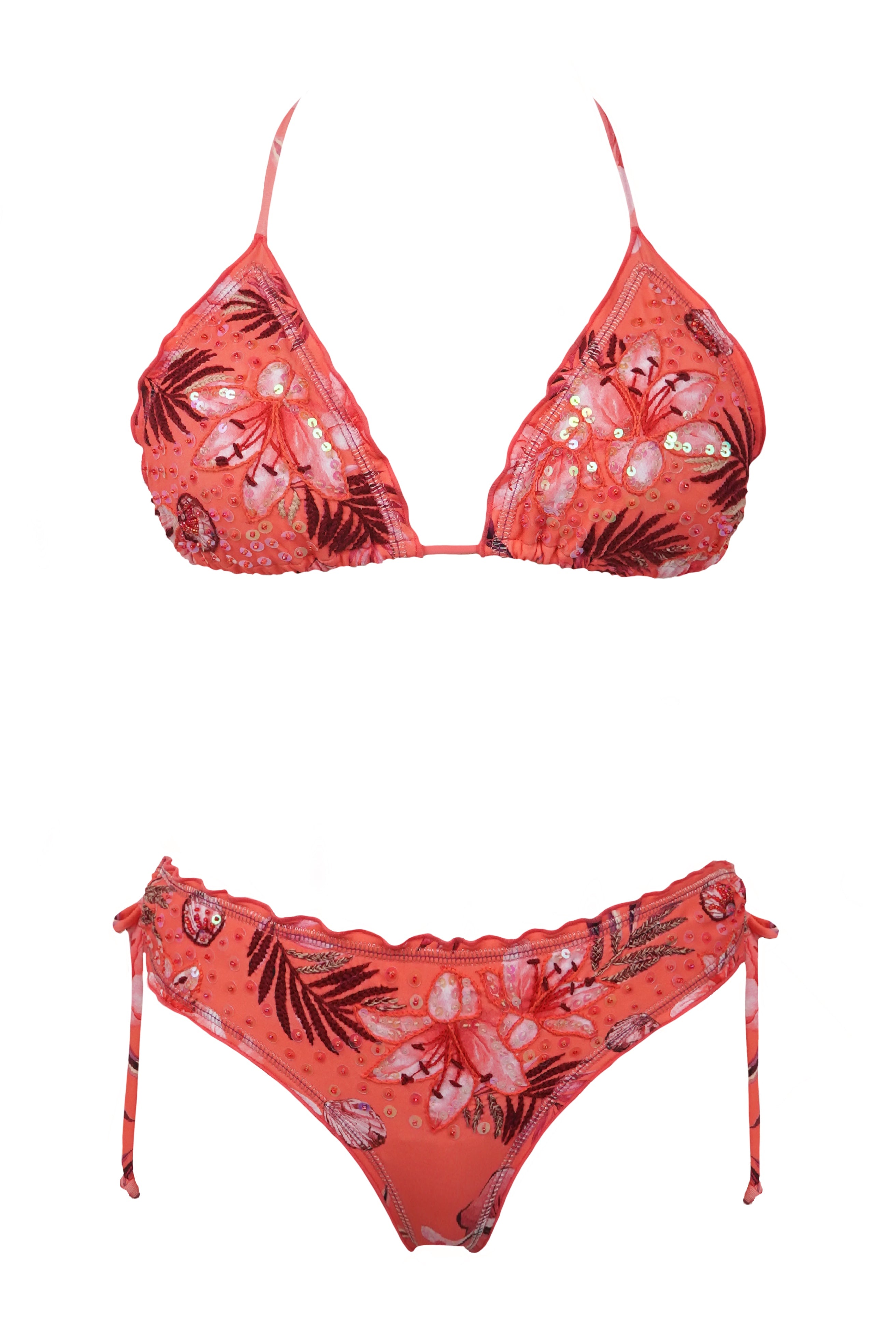 BIKINI BORDADO MANUAL ADEL - FRONTAL