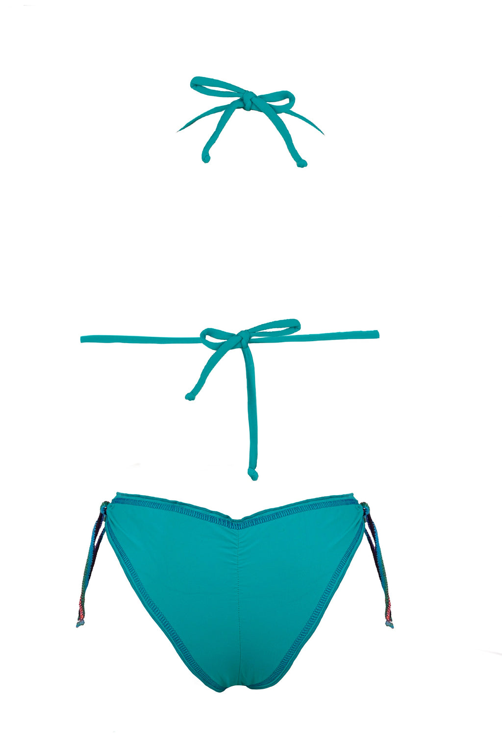 BIKINI ESPIREA ROSADO BORDADO - TRASERO