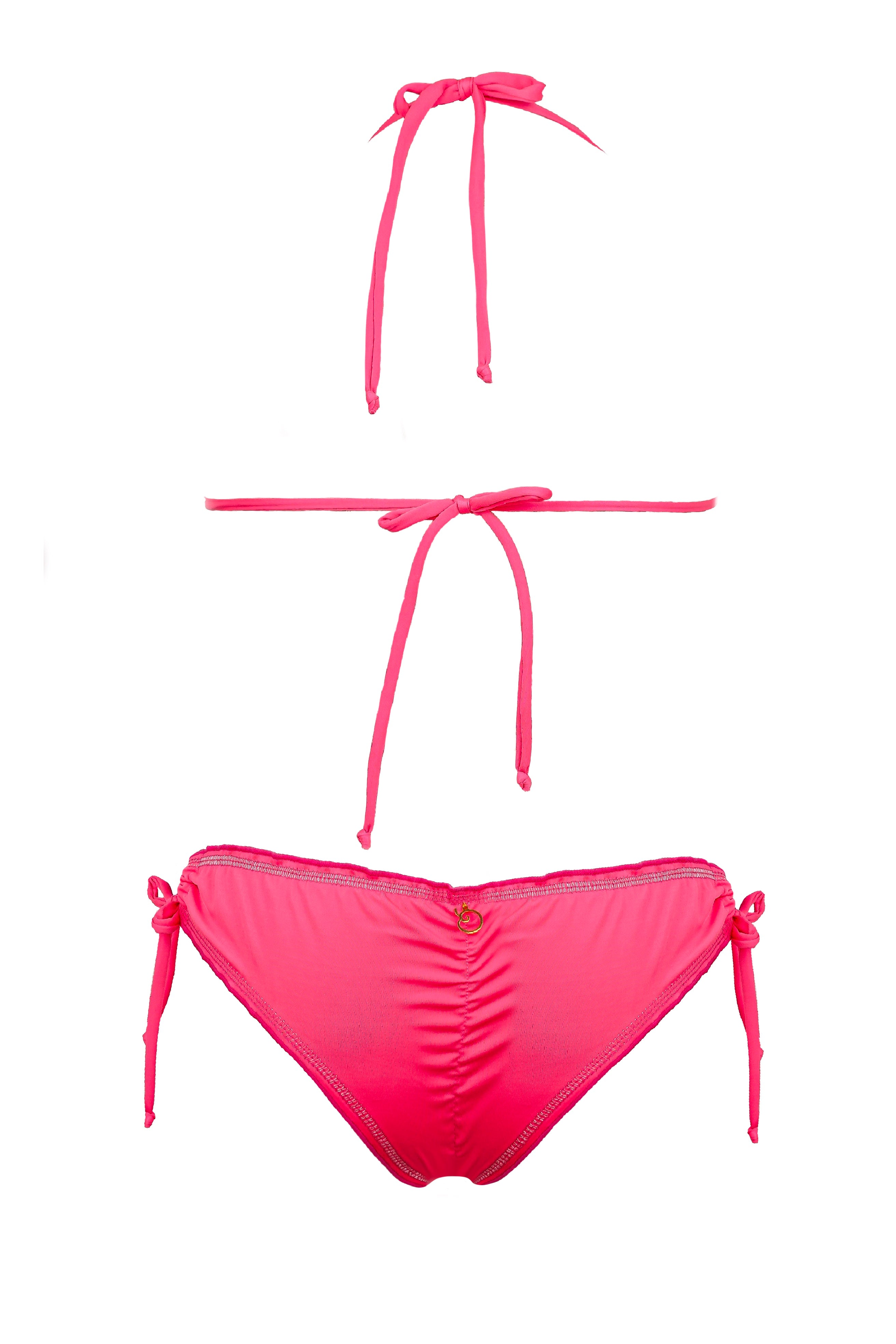 BIKINI IRIS DOS PIEZAS AZUL - TRASERO