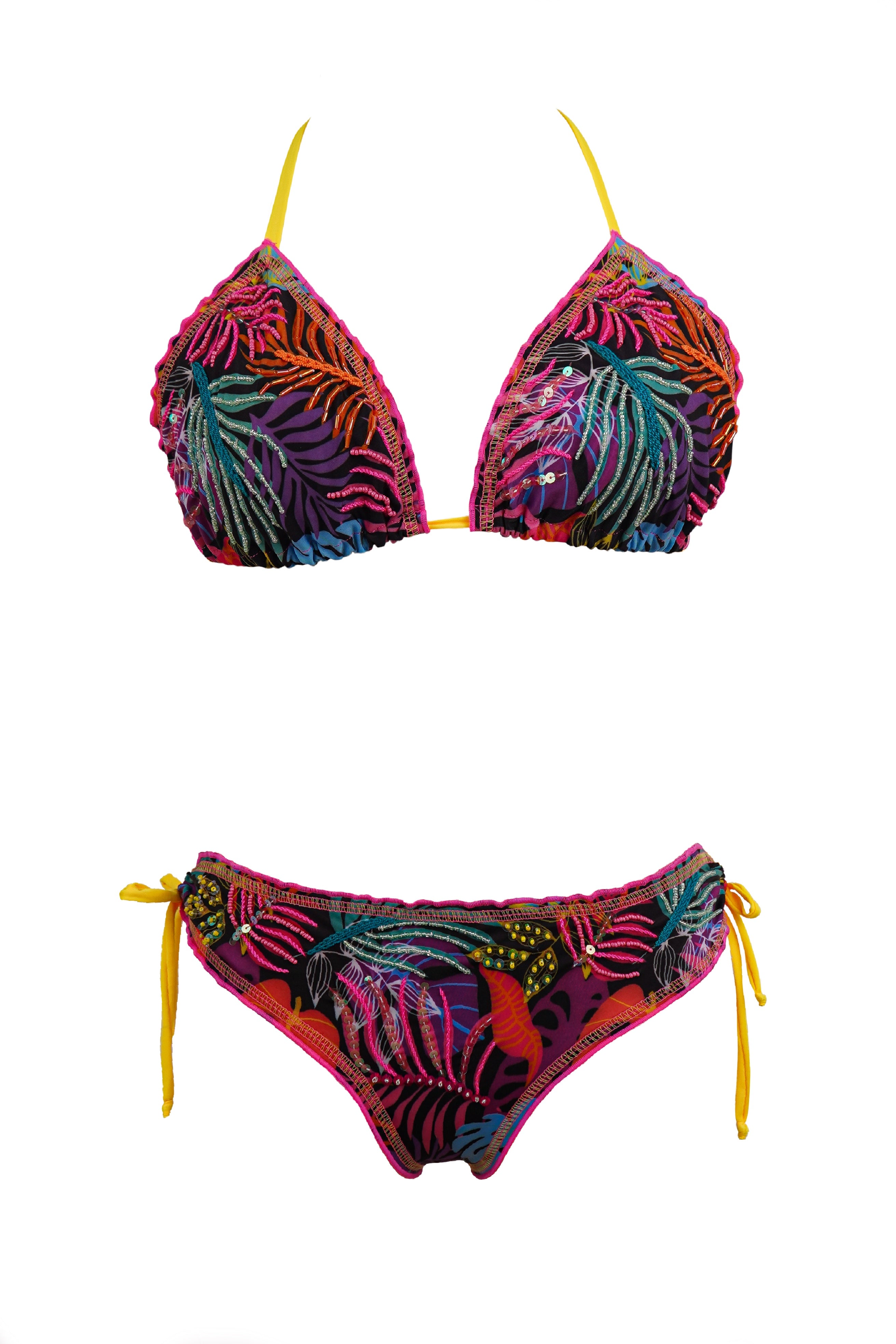BIKINI LIIZ BORDADO - FRONTAL