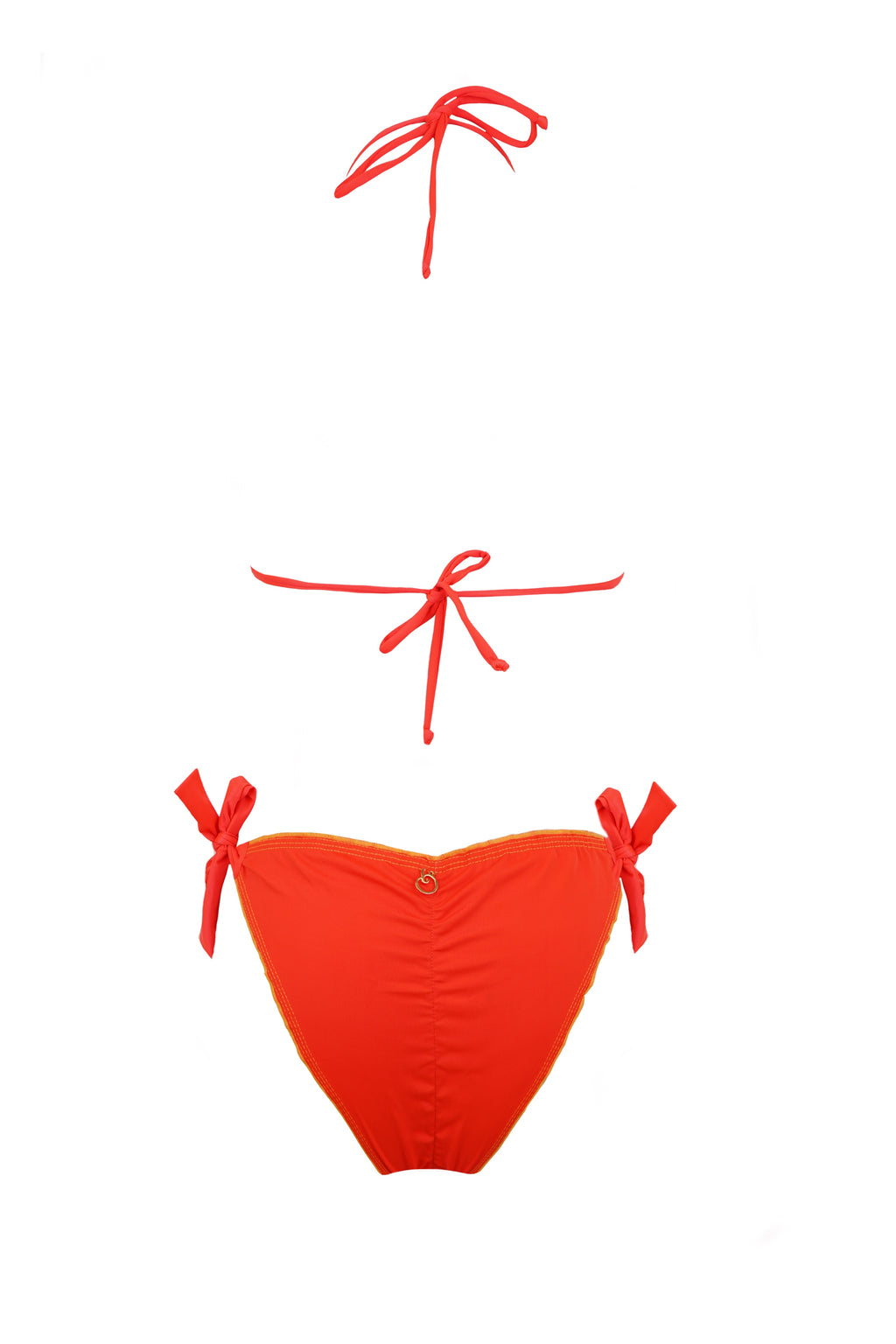 BIKINI ROSIE BORDADO EN SUS DOS PIEZAS - TRASERO