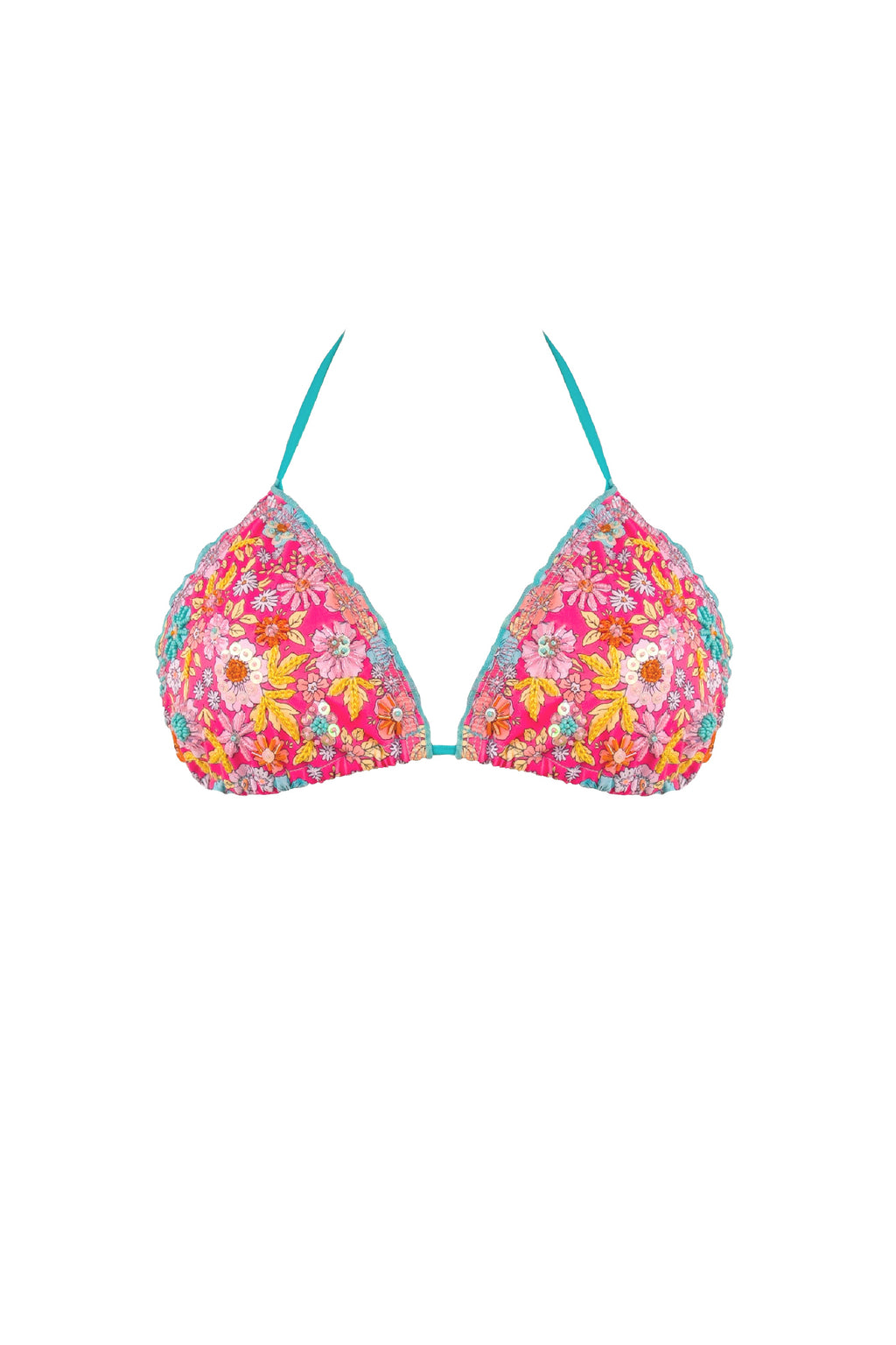 BRASIER ESPIREA ROSADO BORDADO