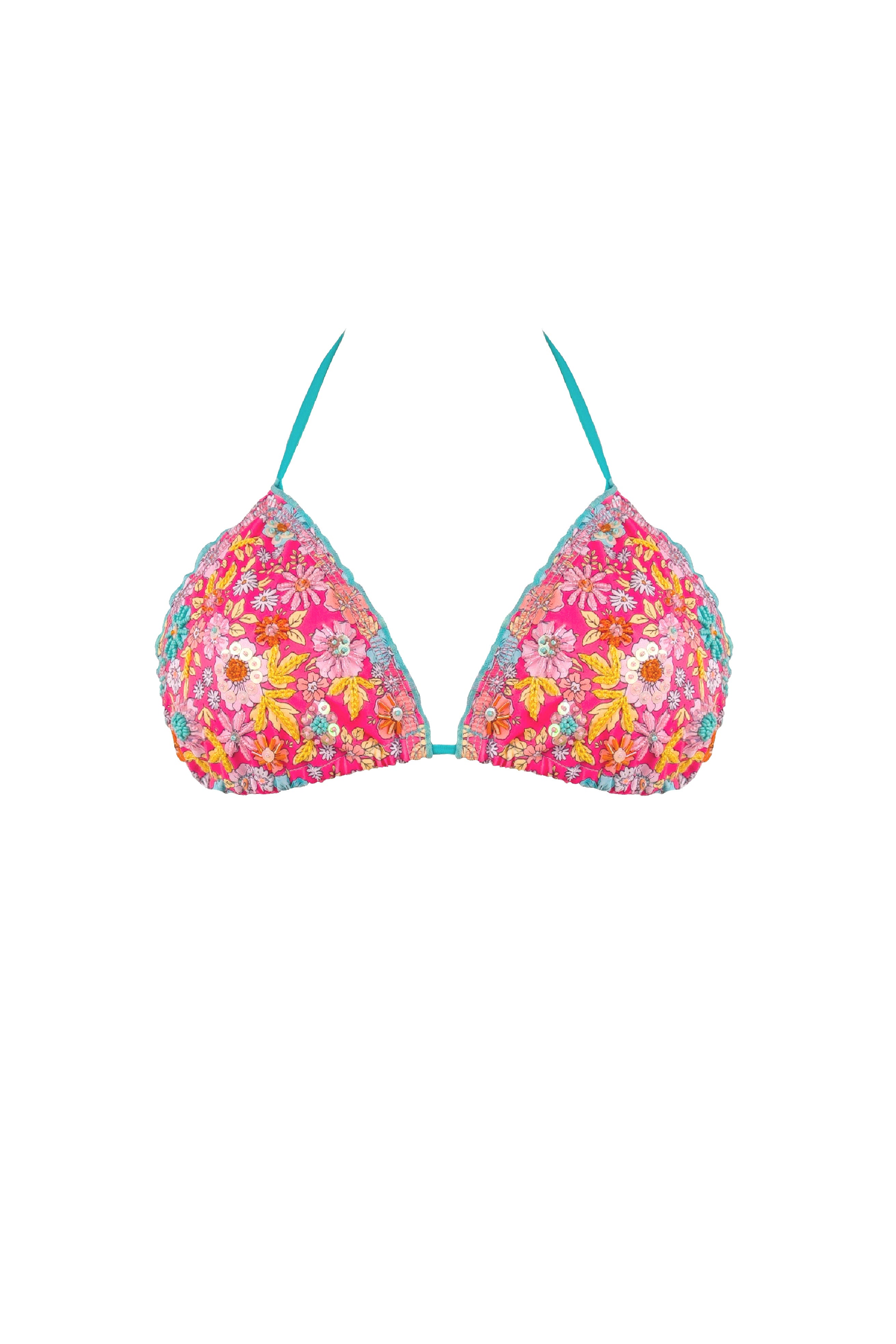 BRASIER ESPIREA ROSADO BORDADO