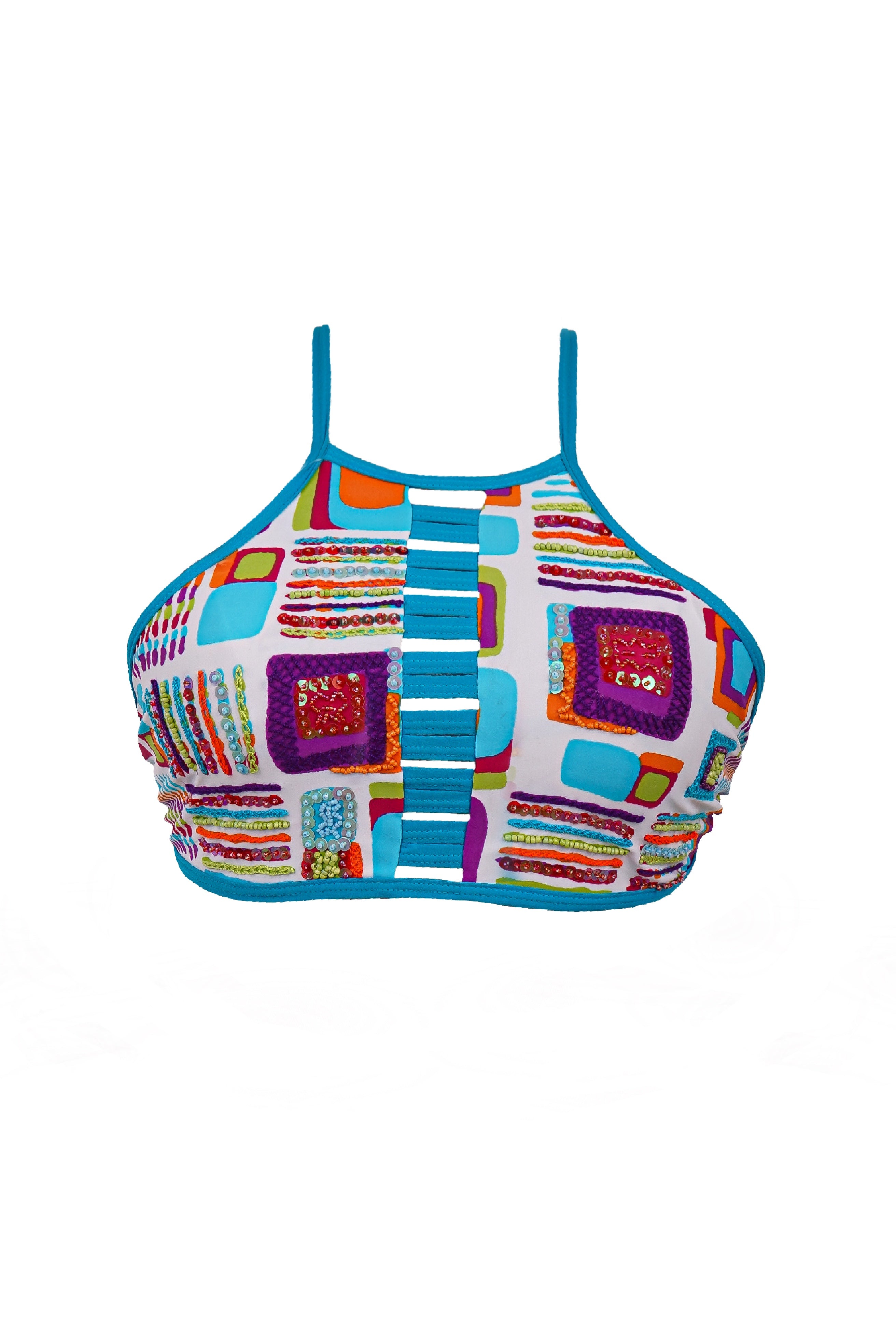 CROP-TOP TASHA DOS PIEZAS - TOP