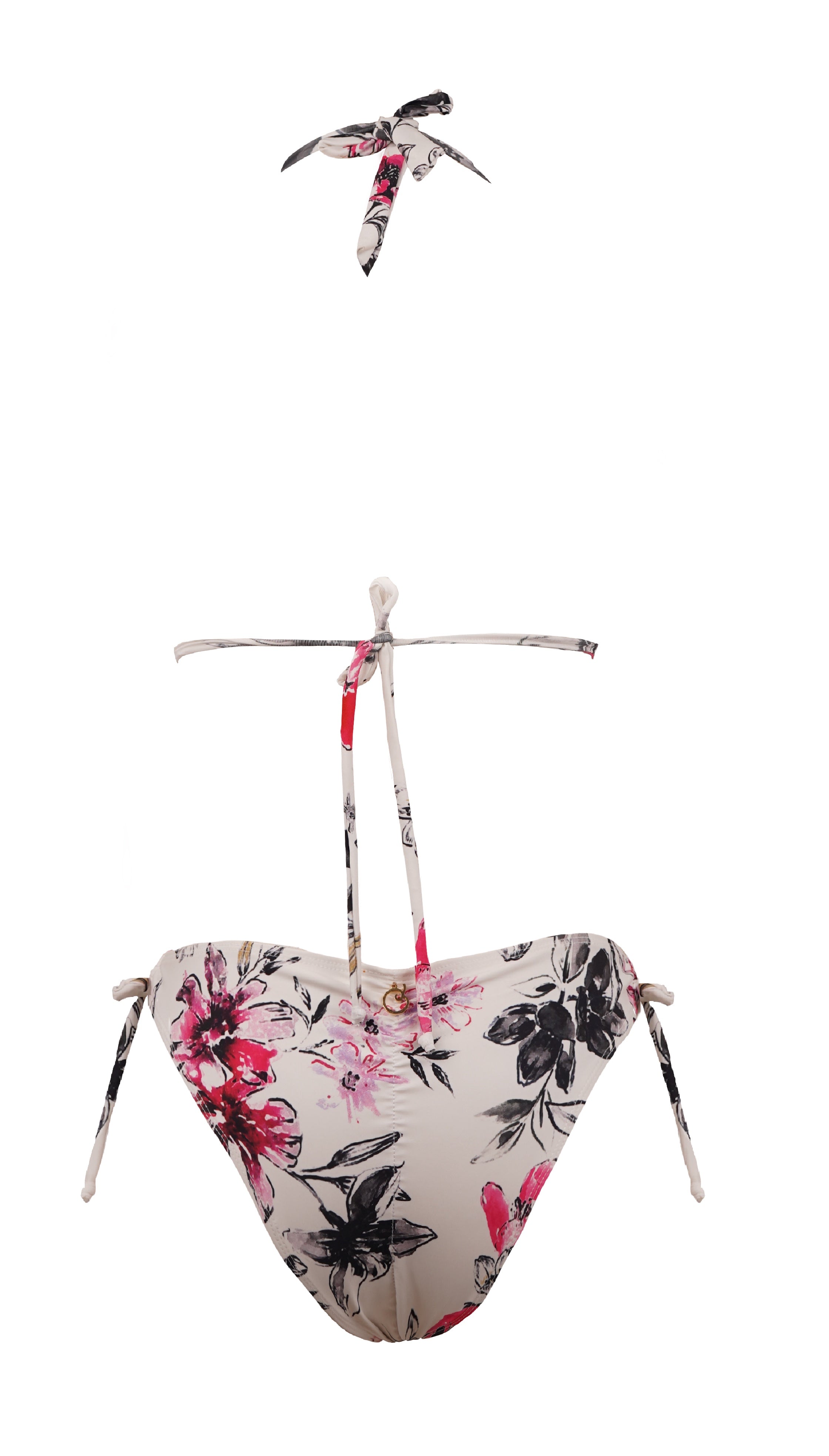 ENTERIZO ALICIA BLANCO BORDADO MANUAL - TRASERO