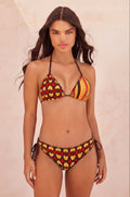 BIKINI CORA DOS PIEZAS CON BORDADO MANUAL