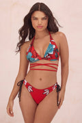 BIKINI TIRANTES DOS PIEZAS ROJO